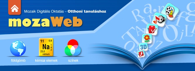 mozaWeb - web-tankönyvek otthoni tanuláshoz
