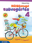 Htkznapi szvegrts 4. o. - A munkafzet olyan lethelyzetek megoldsra kszti fel a kisdikokat, amelyekben mr nllan kell helytllniuk, pldul a helyi kzlekeds, vsrls, biztonsgos szmtgp-hasznlat. A gyerekek brk, diagramok, tblzatok, trkpek, gyakori jelzsek rtelmezsben olyan rutint szereznek, amelyek a fels tagozaton nlklzhetetlenek. Digitlis megoldsokkal MS-1674