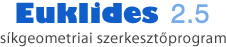 Euklides 2.5 s�kgeometriai szerkeszt�program