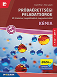 Próbaérettségi feladatsorok - Kémia - Emelt szint (2024-től érv.) - 10 feladatsor, a megoldásokhoz rövid magyarázatokat is tartalmaz. Megfelel a jelenleg érvényes, 2017-es követelményrendszernek, és a 2024-ben életbe lépő új követelményrendszernek is. MS-3174U Próbaérettségi feladatsorok - Kémia - Emelt szint (2024-től érv.) - 10 feladatsor, a megoldásokhoz rövid magyarázatokat is tartalmaz. Megfelel a jelenleg érvényes, 2017-es követelményrendszernek, és a 2024-ben életbe lépő új követelményrendszernek is. MS-3174U