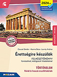Érettségire készülök - Történelem (2024-től érv. követelmények) - Esszéfeladatok, középszint, írásbeli - A könyv a legnehezebb vizsgarésznek tartott kifejtendő szöveges feladatok, rövid és hosszú esszék írására készít fel. 13 fejezetben 63 egyetemes történelmi témájú rövid és 59 magyar történelmi témájú hosszú esszé. MS-3321U Érettségire készülök - Történelem (2024-től érv. követelmények) - Esszéfeladatok, középszint, írásbeli - A könyv a legnehezebb vizsgarésznek tartott kifejtendő szöveges feladatok, rövid és hosszú esszék írására készít fel. 13 fejezetben 63 egyetemes történelmi témájú rövid és 59 magyar történelmi témájú hosszú esszé. MS-3321U