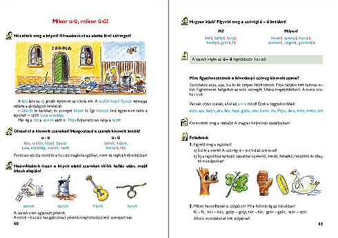 Rszlet a Magyar nyelv kisiskolsoknak 1-2. o. tanknyvbl