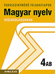 Magyar nyelv 4. AB. tszm. (NAT2020) - A tudásszintmérő feladatlapokra kizárólag iskolai megrendelést teljesítünk. MS-2739U