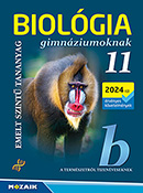 Biológia gimnáziumoknak 11. Gál Béla gimnáziumi biológia sorozatának NAT2020 és az új érettségi követelményrendszer alapján átdolgozott kötete. MS-2650