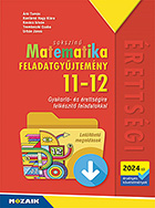 Sokszn matematika 11-12. fgy. (2024-tl rv.) J - A kiadvny a npszer MS-2326U feladatgyjtemnynek a 2024-es rettsgi tapasztalatai alapjn nmileg tdolgozott vltozata. Tbb mint 2000 gyakorl- s ktszint rettsgire felkszt feladat, letlthet megoldsokkal MS-3362