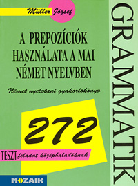 A prepozcik hasznlata a mai nmet nyelvben -  MS-3705