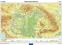 A Krpt-medence domborzata falitrkp Mrete: 160 x 120 cm MS-4153