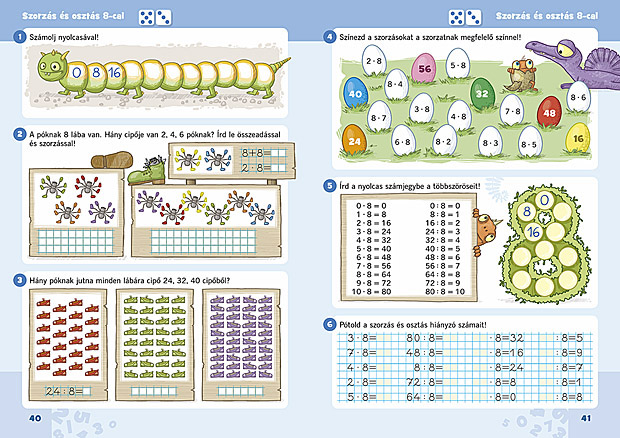 matematika feladatok 3 osztály szorzas osztás nyomtatható