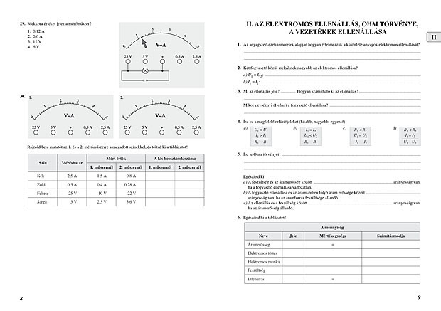 ofi fizika 8 munkafüzet megoldások online